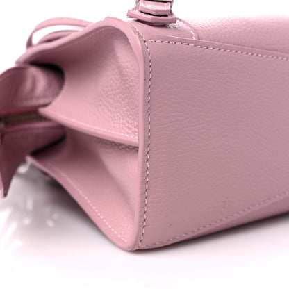 Balenciaga Grained Calfskin Neo Classic Silver Hardware Mini City Powder Pink 6 of 8