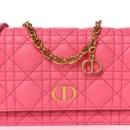 Christian Dior Supple Calfskin Caro Belt Bag Peony Pink 8 of 12
