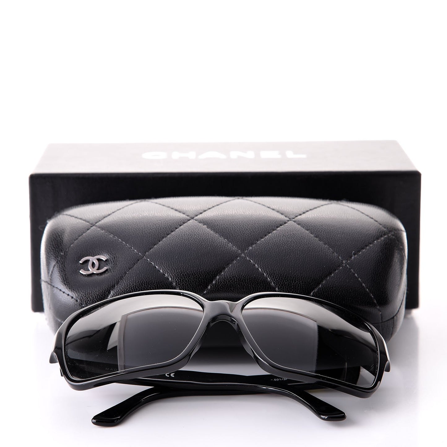 Acetate Logo Sunglasses 5139 Black Multicolor