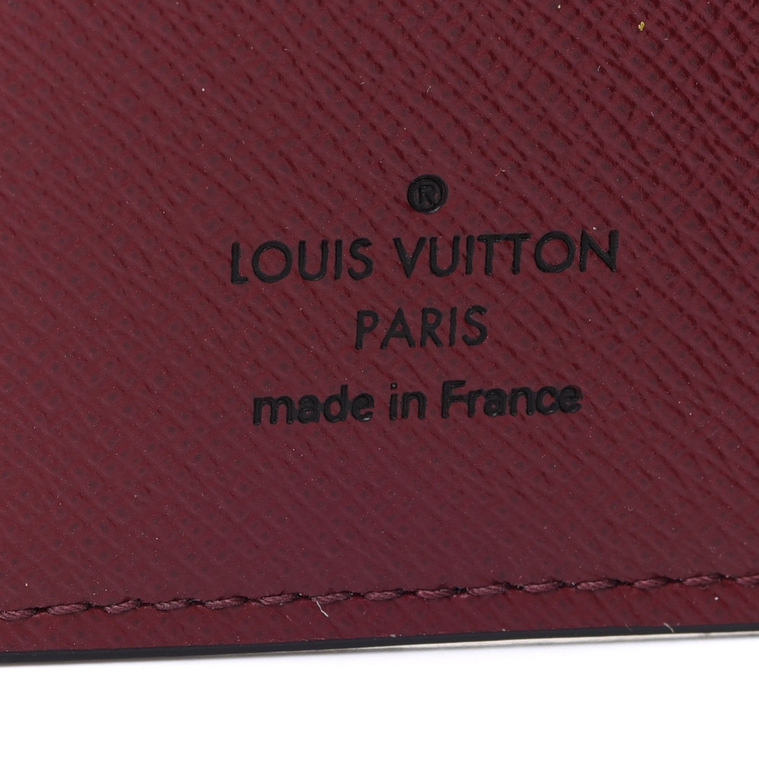 Louis Vuitton Damier Ebene Juliette Wallet Bordeaux Black 6 of 7