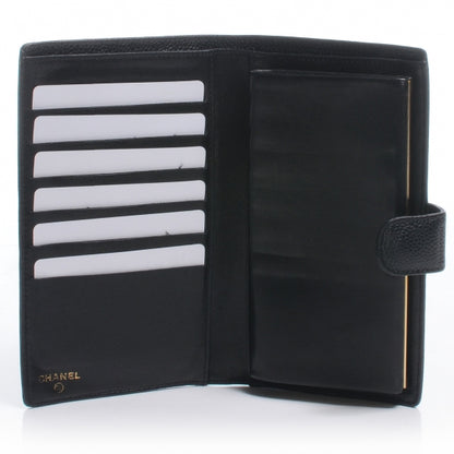 Chanel Caviar CC Wallet Black 5 of 8