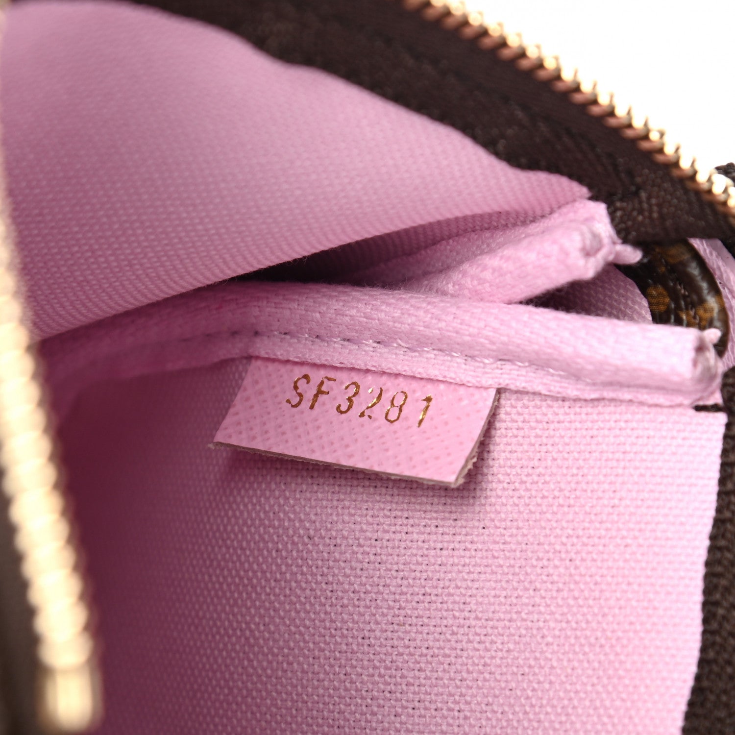 Louis Vuitton Monogram 2021 Christmas Animation Japanese Garden Mini Pochette Accessories Wisteria Pink 7 of 7