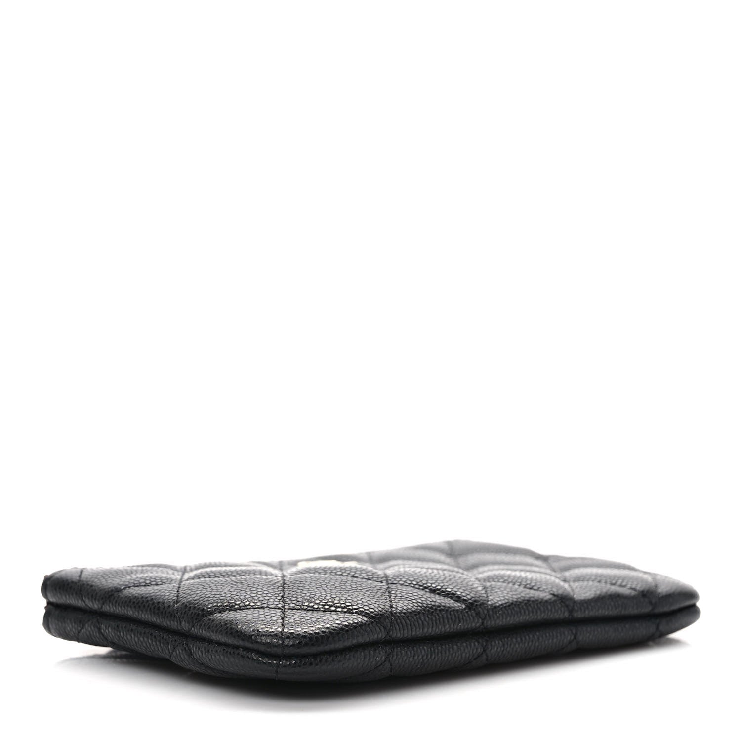 Chanel Caviar Quilted Small Cosmetic Case Black 4 of 8