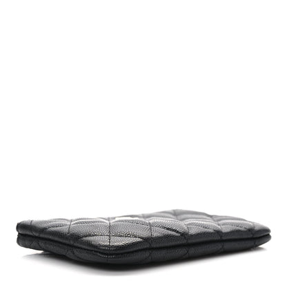 Chanel Caviar Quilted Small Cosmetic Case Black 4 of 8