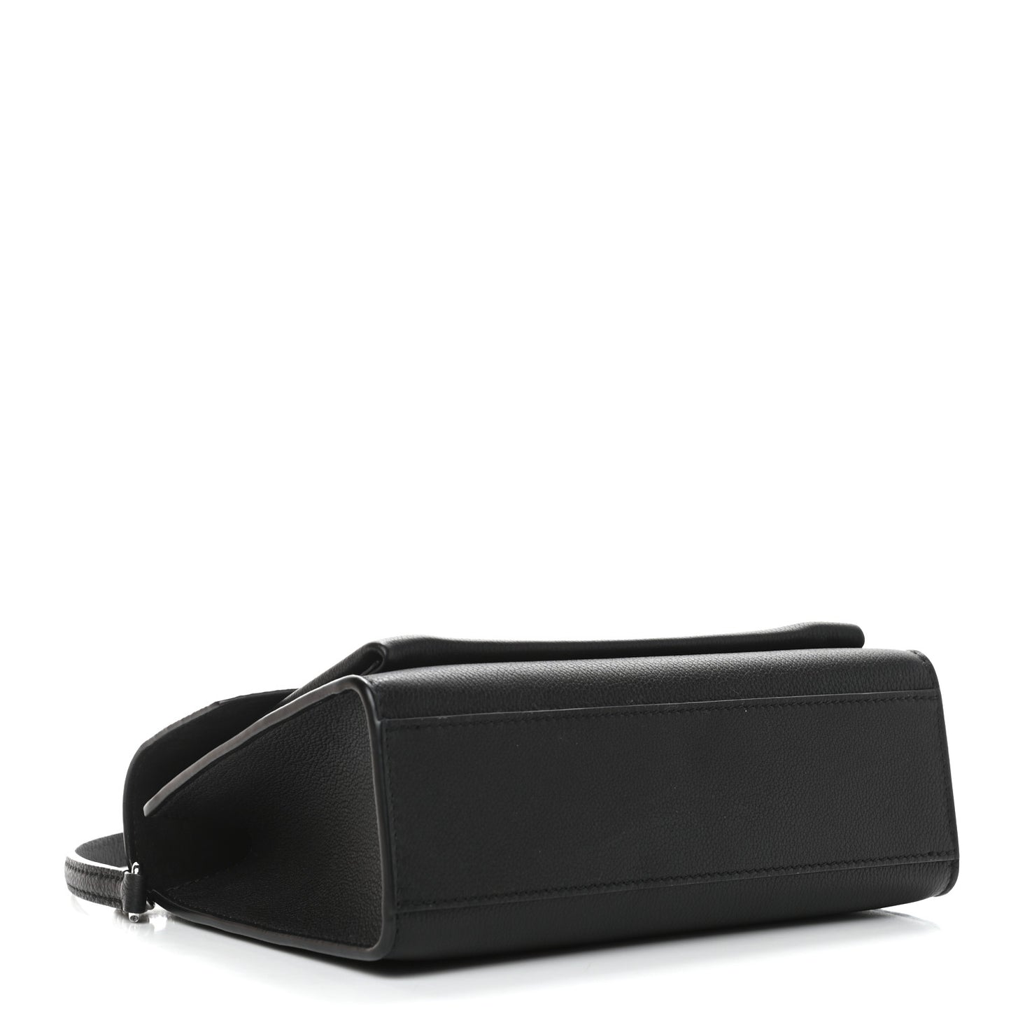 Soft Calfskin My Lockme Chain Bag BB Black