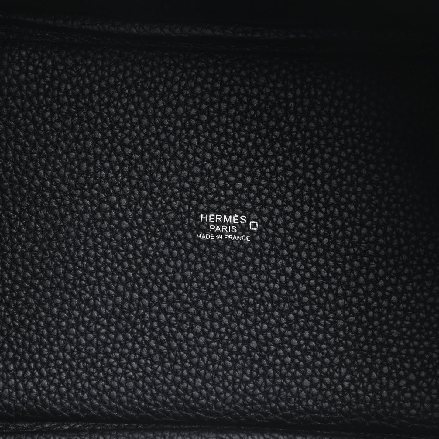 Taurillon Clemence Matte Alligator Picotin Lock Touch 18 PM Black