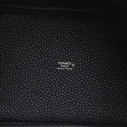 Hermes Taurillon Clemence Matte Alligator Picotin Lock Touch 18 PM Black 6 of 11
