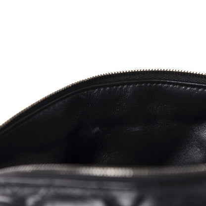 Balenciaga Nappa Calfskin Quilted Touch B Camera Shoulder Bag Black 8 of 10