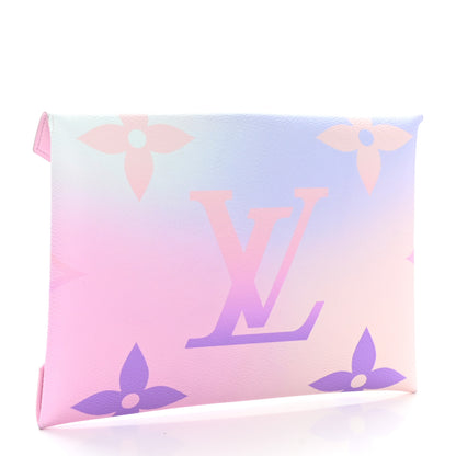 Louis Vuitton Monogram Giant Spring In The City Kirigami Pochette Set Sunrise Pastel Midnight Fuchsia Sunset Kaki 3 of 6