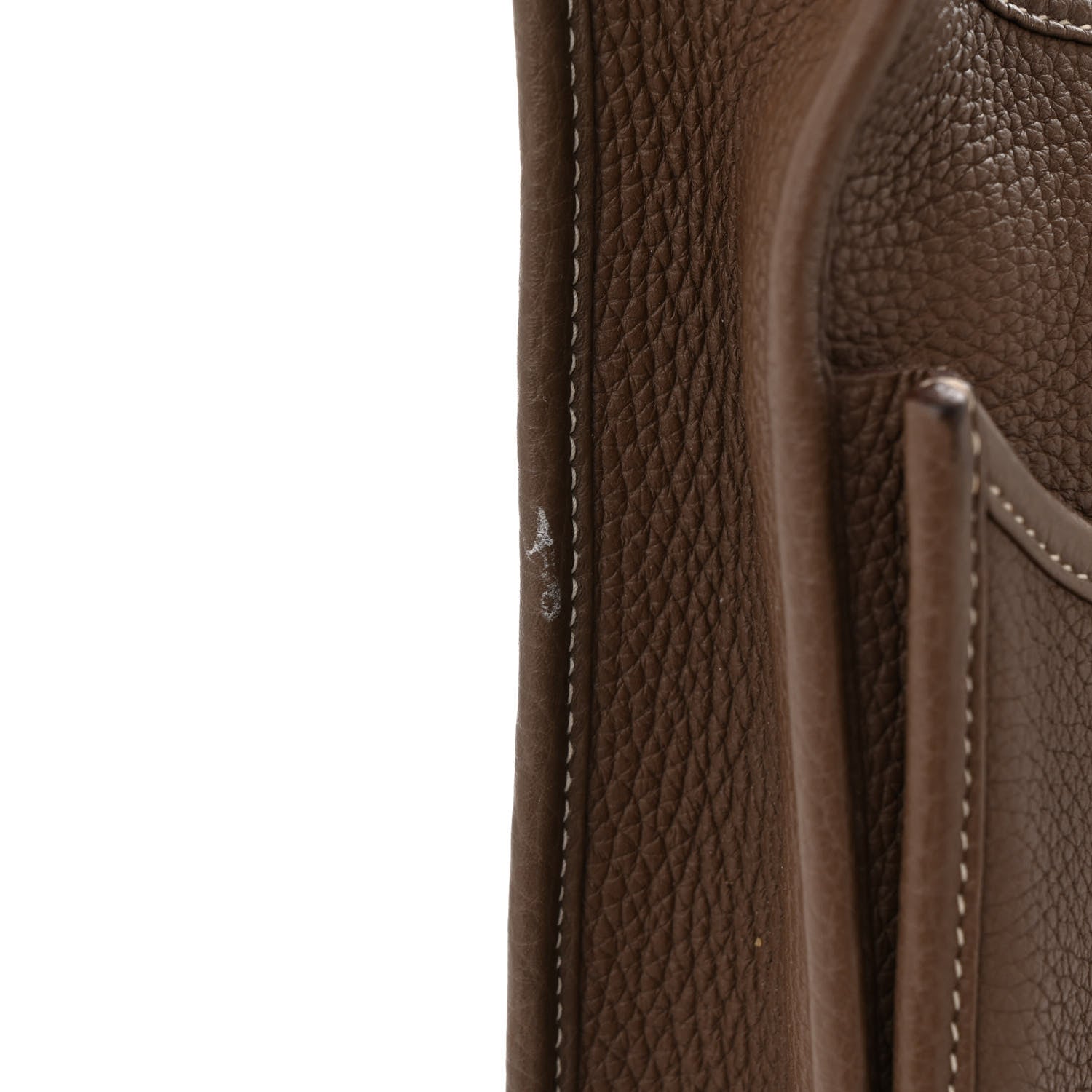 Hermes Taurillon Clemence Evelyne III PM Etoupe 12 of 14