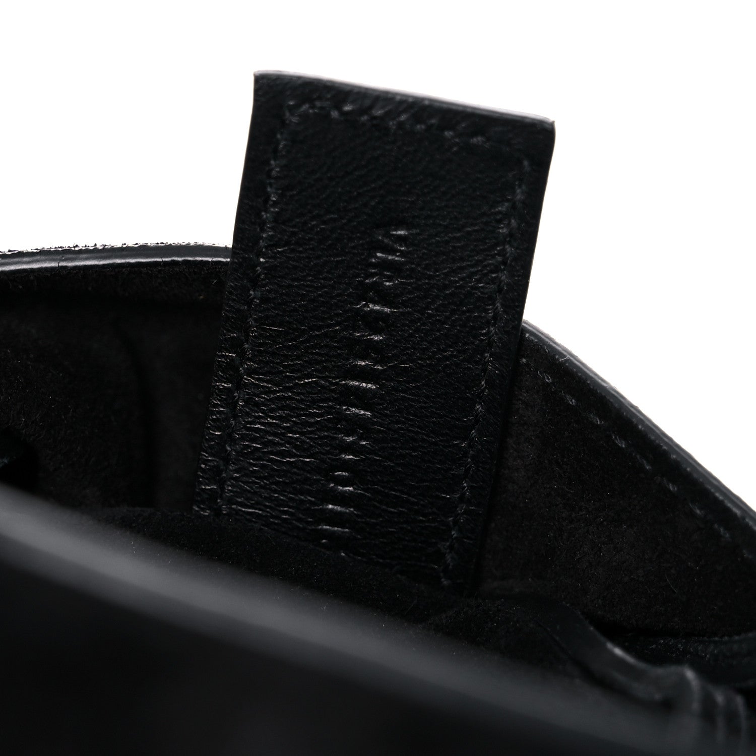 Saint Laurent Suede Fringe Toy Monogram Anita Crossbody Bag Black 7 of 12