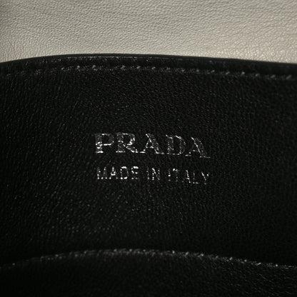 Prada City Calf Large Double Bag Talco 6 of 13