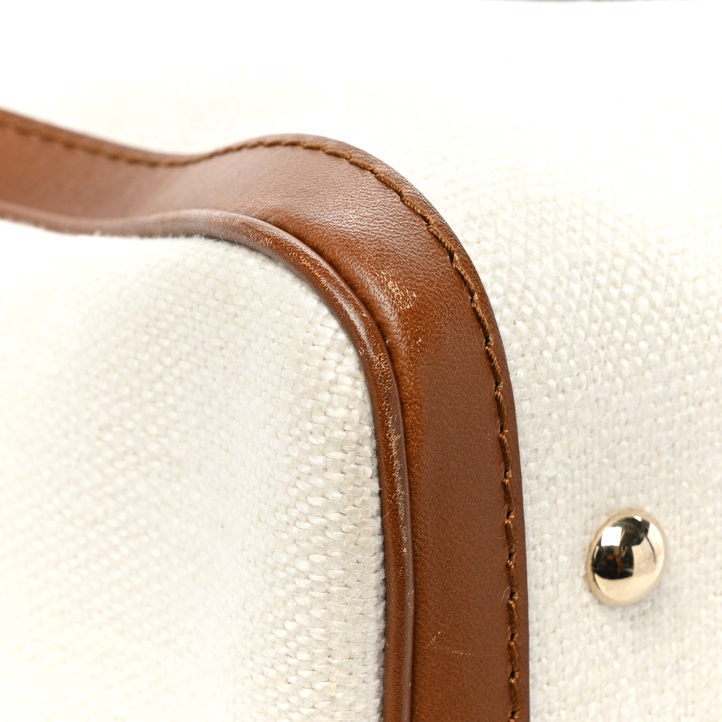 Canvas Vintage Web Medium Boston Off White