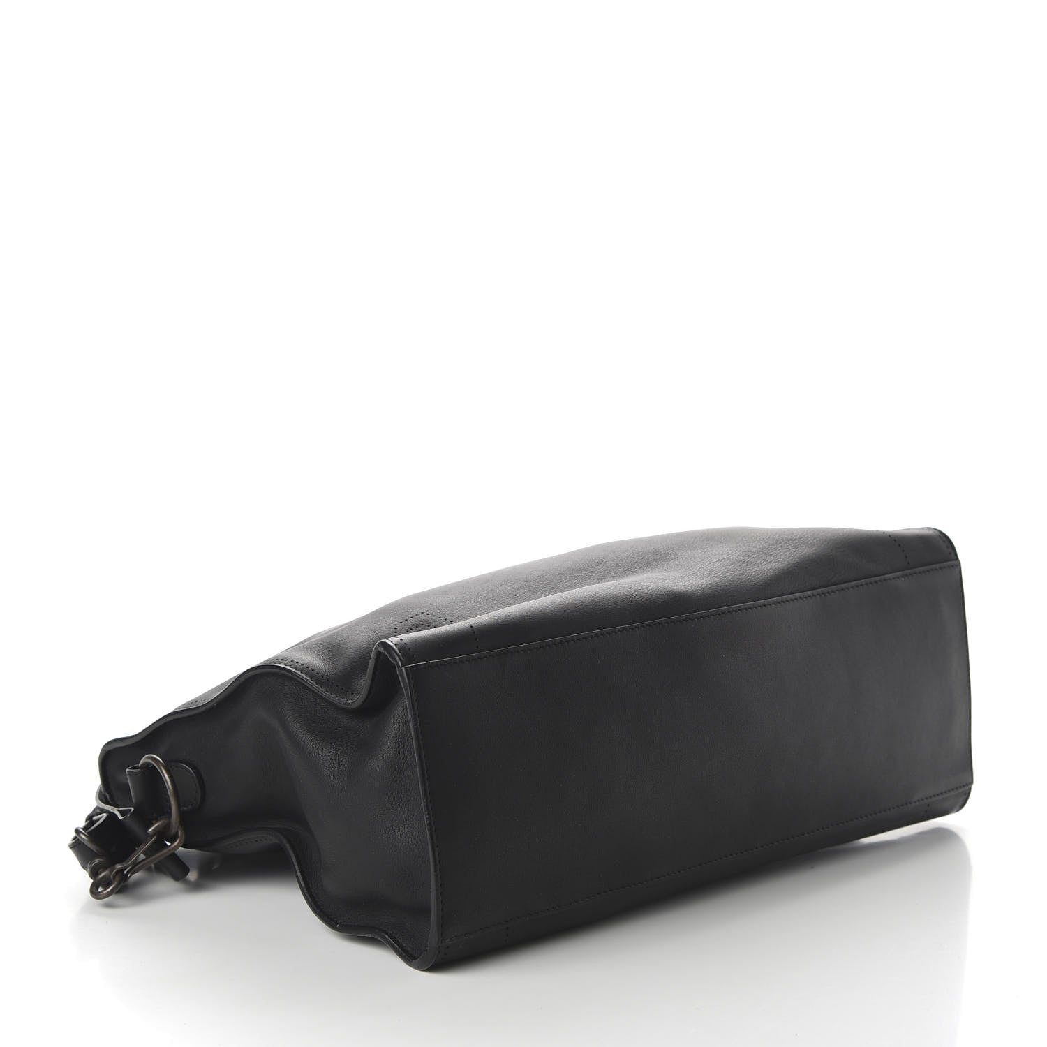 Balenciaga Veau Soyeux Perforated Blackout Hardware City Black 4 of 11
