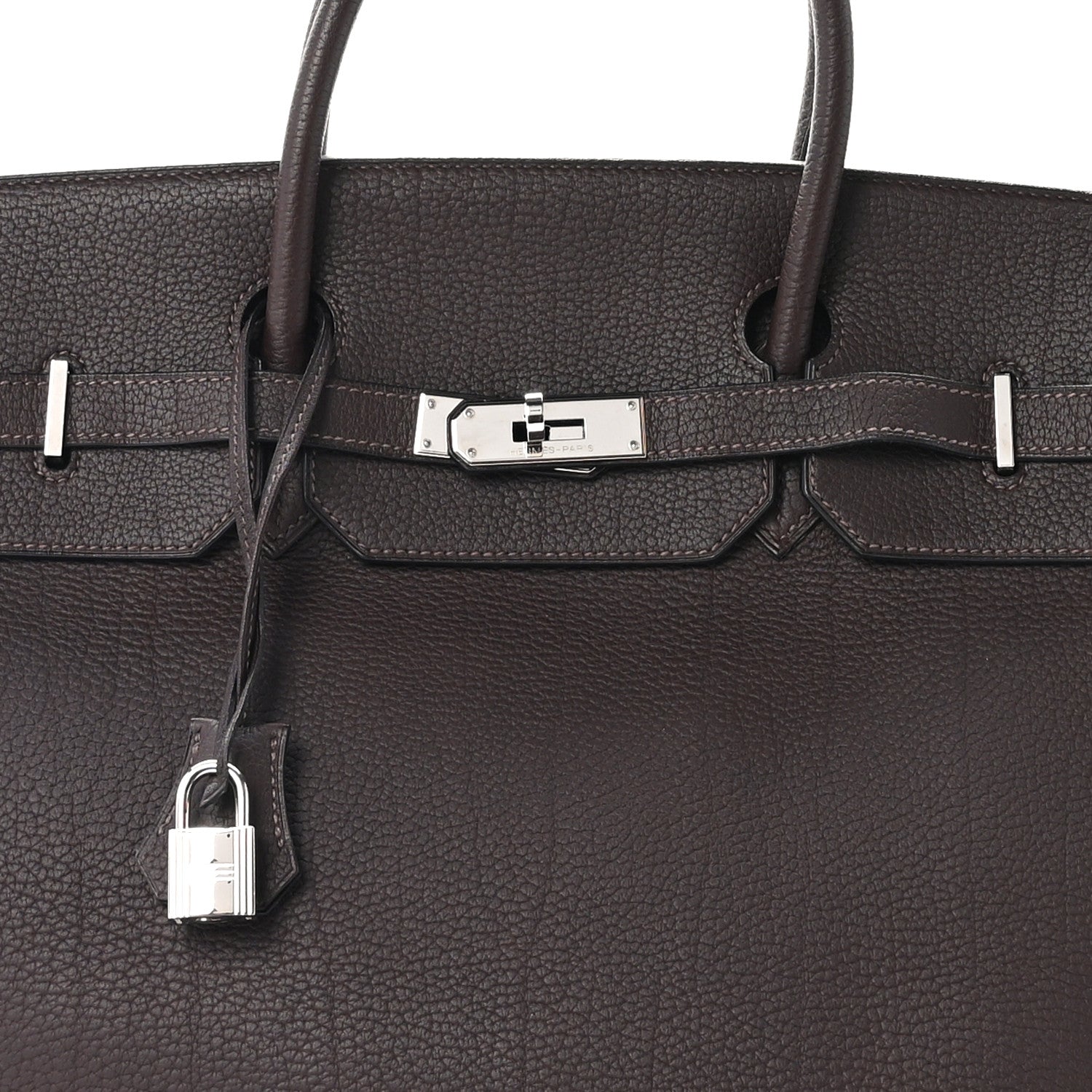 Hermes Togo Birkin 40 Chocolate 7 of 11