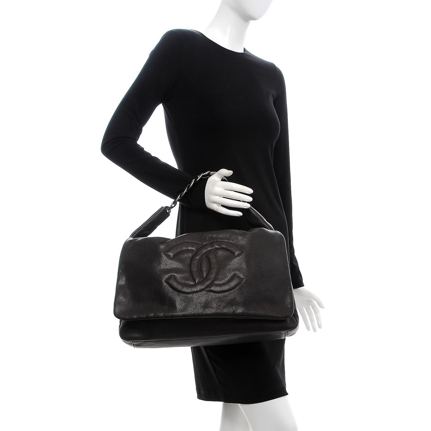 Chanel Caviar 31 Hobo Dark Brown 2 of 14