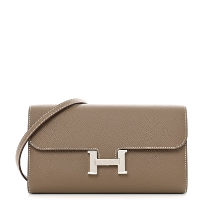Hermes Epsom Constance Long To Go Wallet Etoupe 1 of 7