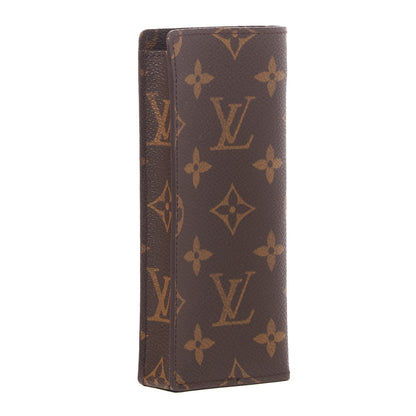 Louis Vuitton Monogram Etui a Lunettes Simple Eyeglass Case 2 of 7
