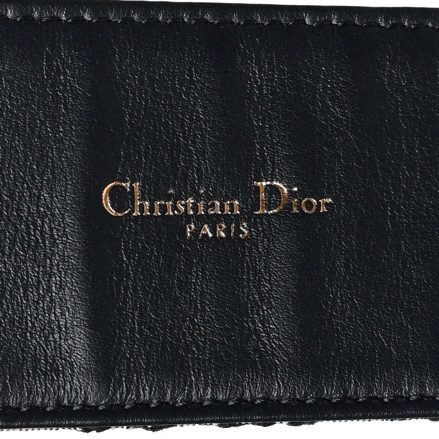 Christian Dior Oblique Diorquake Belt 75 Blue Multi 4 of 6