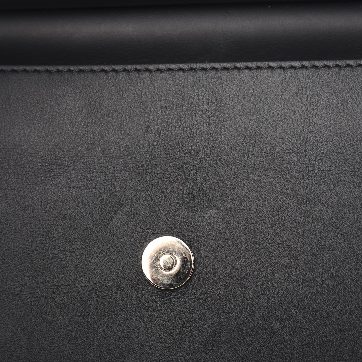 Suede Calfskin Medium Faye Shoulder Bag Black