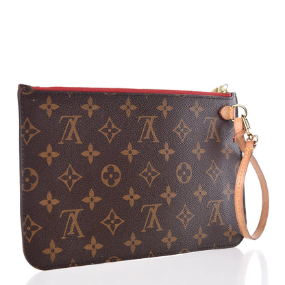 Louis Vuitton Monogram Neverfull MM GM Pochette Cherry 3 of 7
