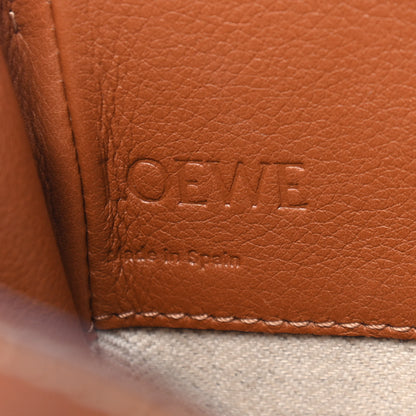Loewe Calfskin Canvas Mini Hammock Shoulder Bag Natural Tan 6 of 8