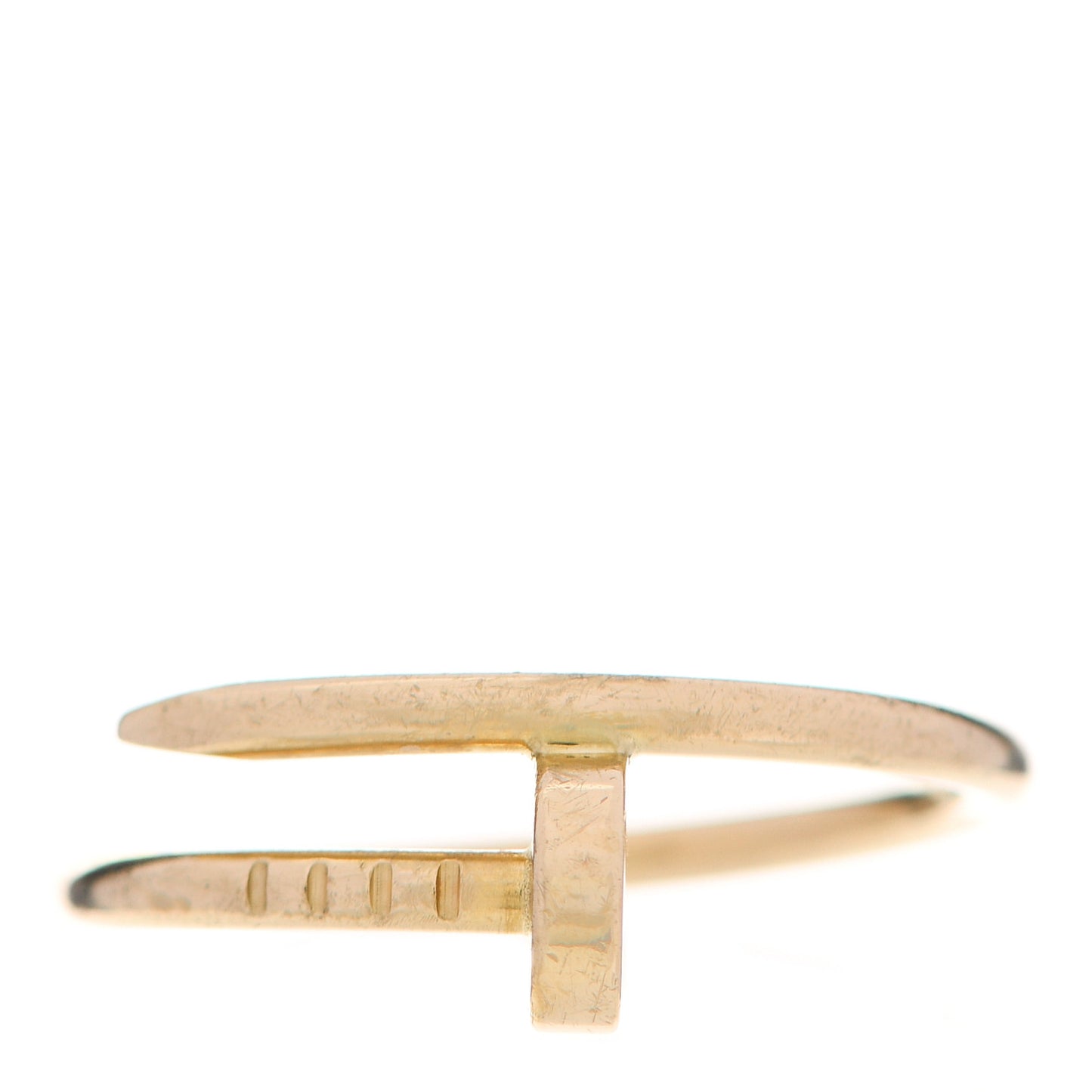 18K Yellow Gold Small Juste Un Clou Ring 54 7