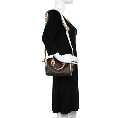 Louis Vuitton Monogram Speedy Bandouliere 20 Beige 2 of 10