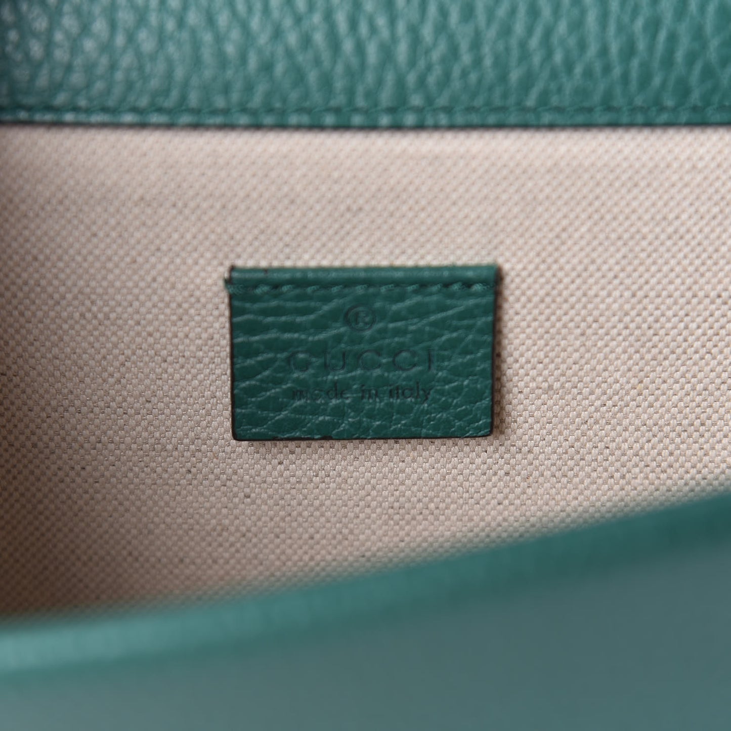 Calfskin Mini Dionysus Shoulder Bag Emerald