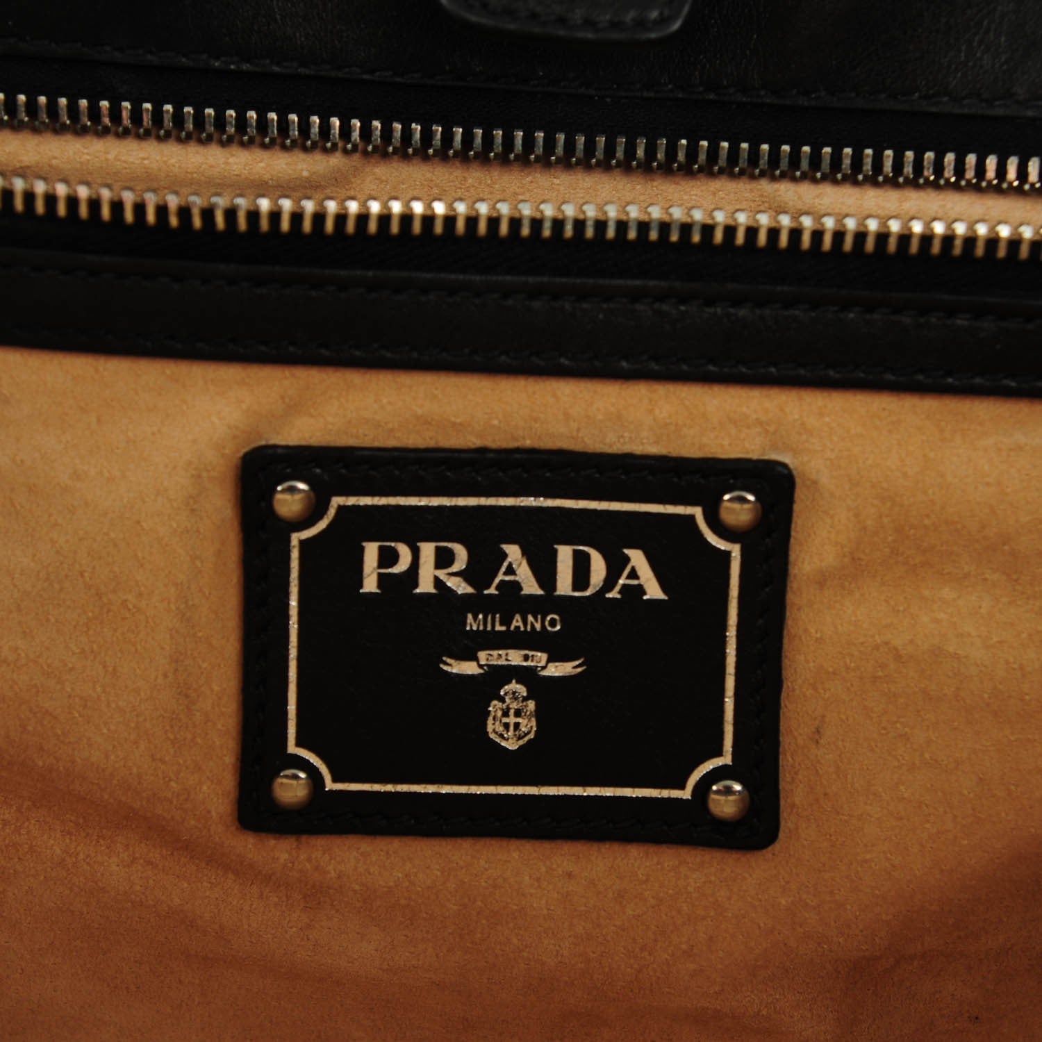 Prada Soft Calf Tote Nero Black 6 of 8