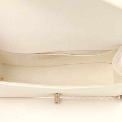 Chanel Caviar Quilted Medium Boy Flap White 5 of 12