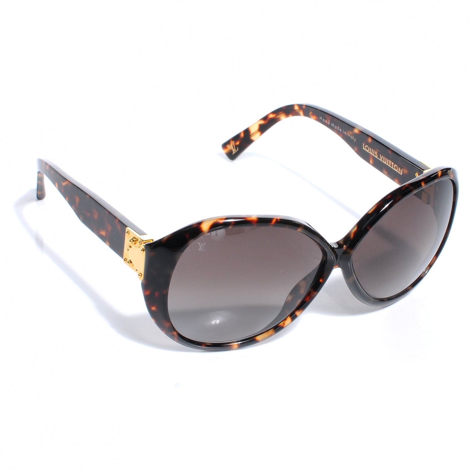 Louis Vuitton Oversized Soupcon Sunglasses Tortoise 3 of 5
