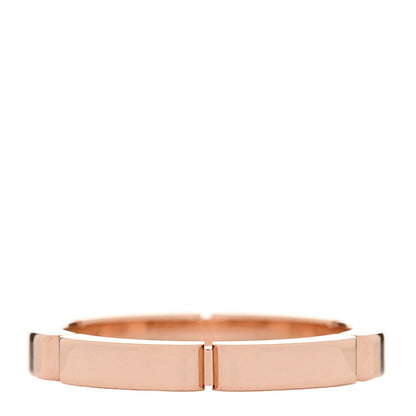 Cartier 18K Pink Gold 2.5mm Maillon Panthere Wedding Band Ring 49 5 3 of 6