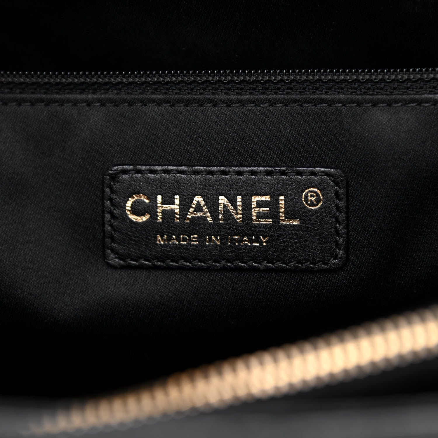 Chanel Caviar Quilted Grand Shopping Tote GST Black 6 of 11