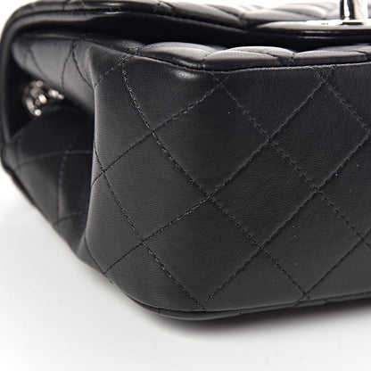 Chanel Lambskin Quilted Mini Square Flap Black 5 of 11