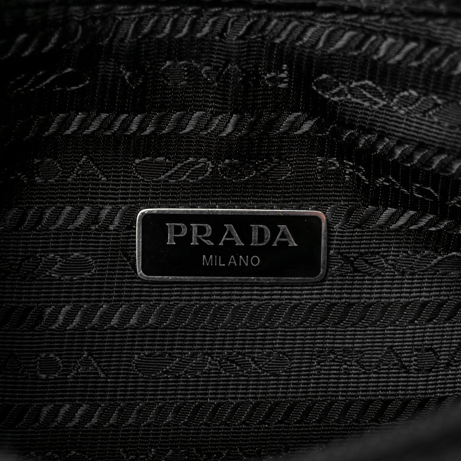 Prada Tessuto Nylon Mini Re-Edition 2000 Bag Black 6 of 12