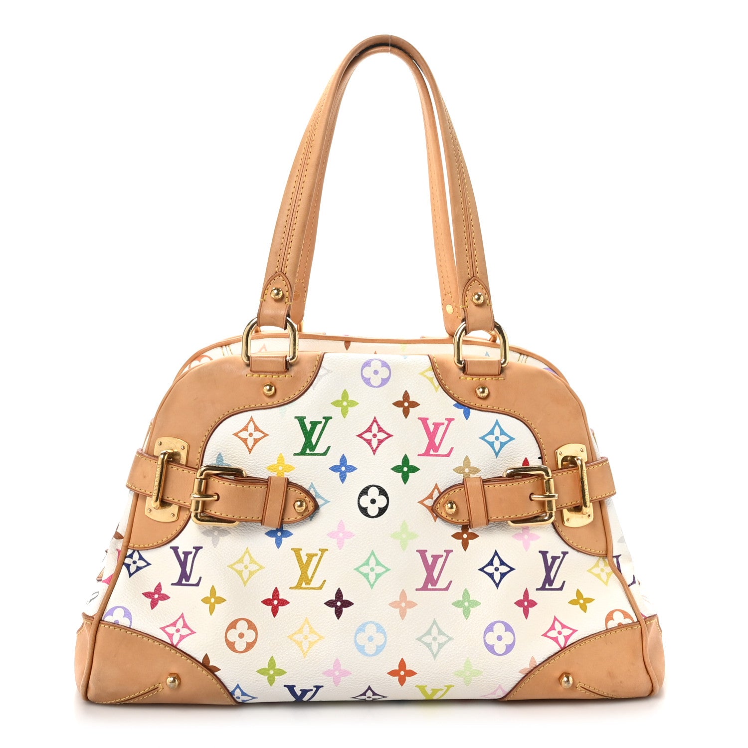 Louis Vuitton Monogram Multicolor Claudia White 1 of 10