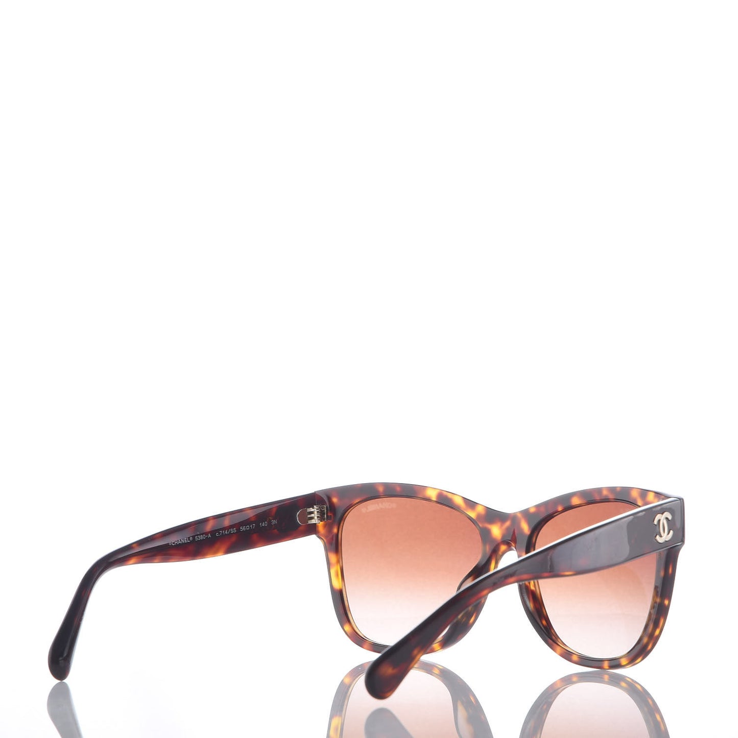 Acetate Runway Square Sunglasses 5380-A Dark Tortoise
