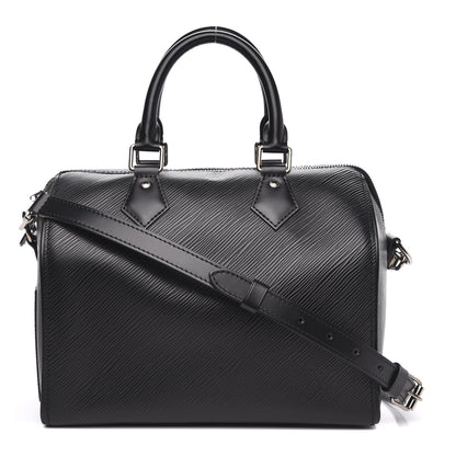 Louis Vuitton Epi Speedy Bandouliere 25 Black 1 of 10