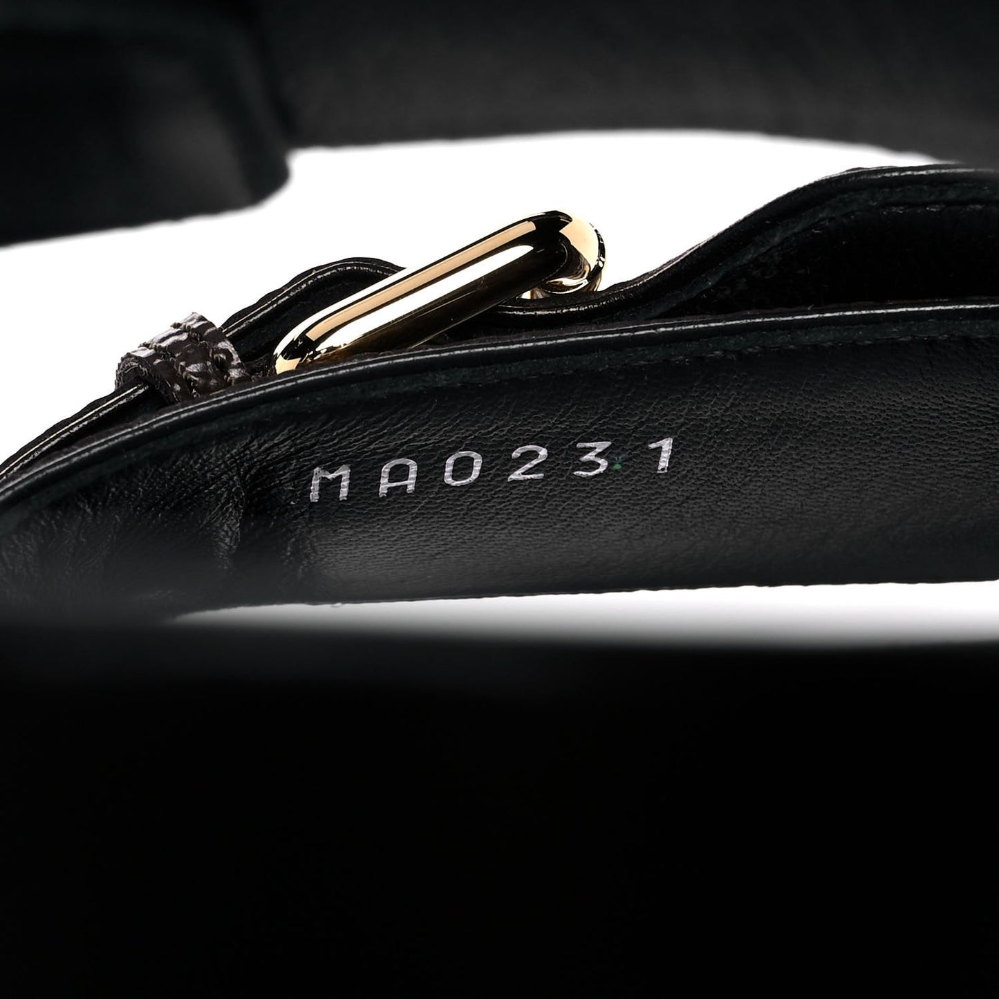 Patent Monogram Bom Dia Flat Mule Sandals 41 Black