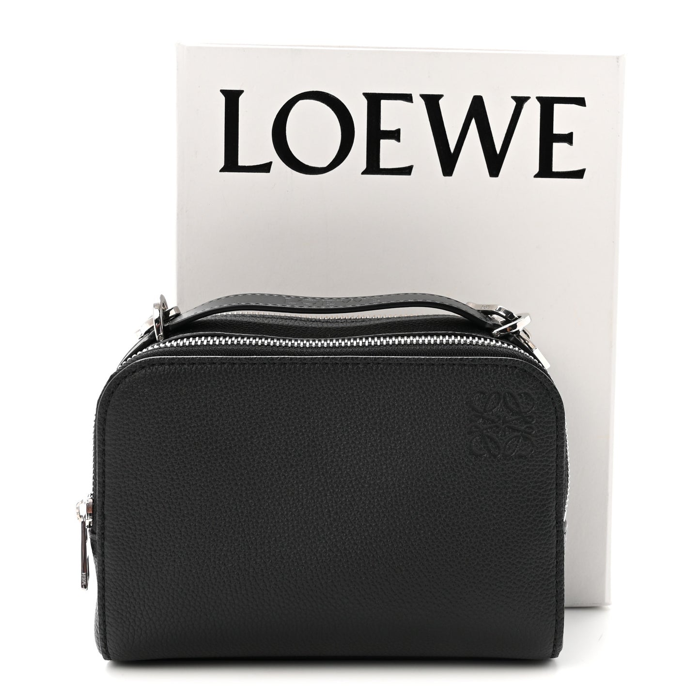 Soft Calfskin Mini Camera Bag Black