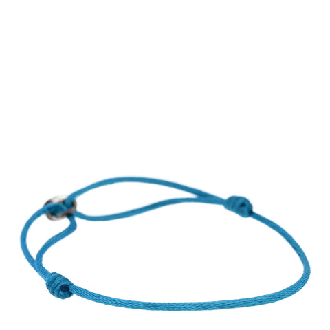 X UNICEF Sterling Silver Lockit Bracelet Blue