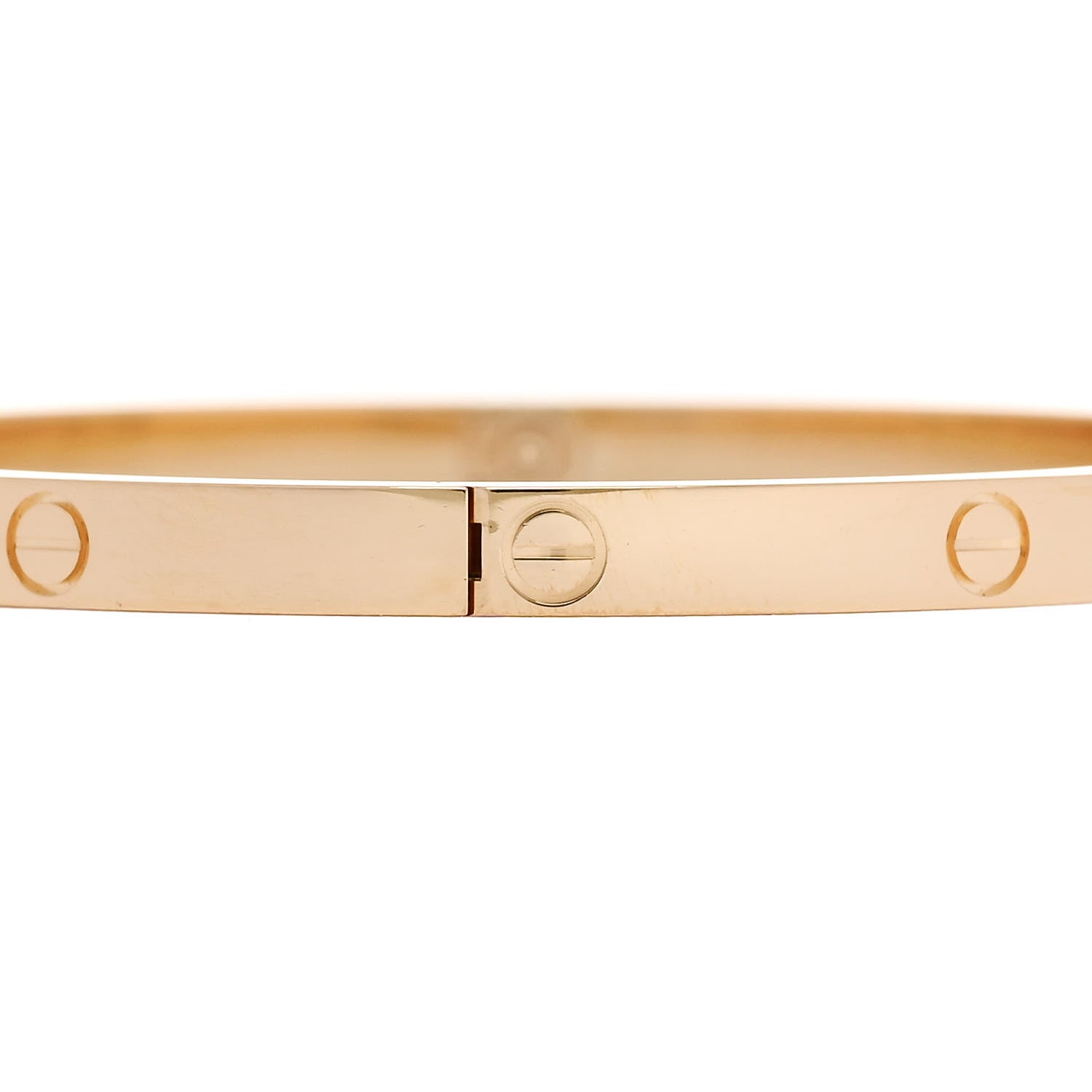 Cartier 18K Yellow Gold Small LOVE Bracelet 16 5 of 8