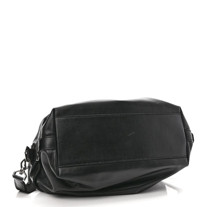 Givenchy Waxed Calfskin Medium Nightingale Logo Strap Black 4 of 10