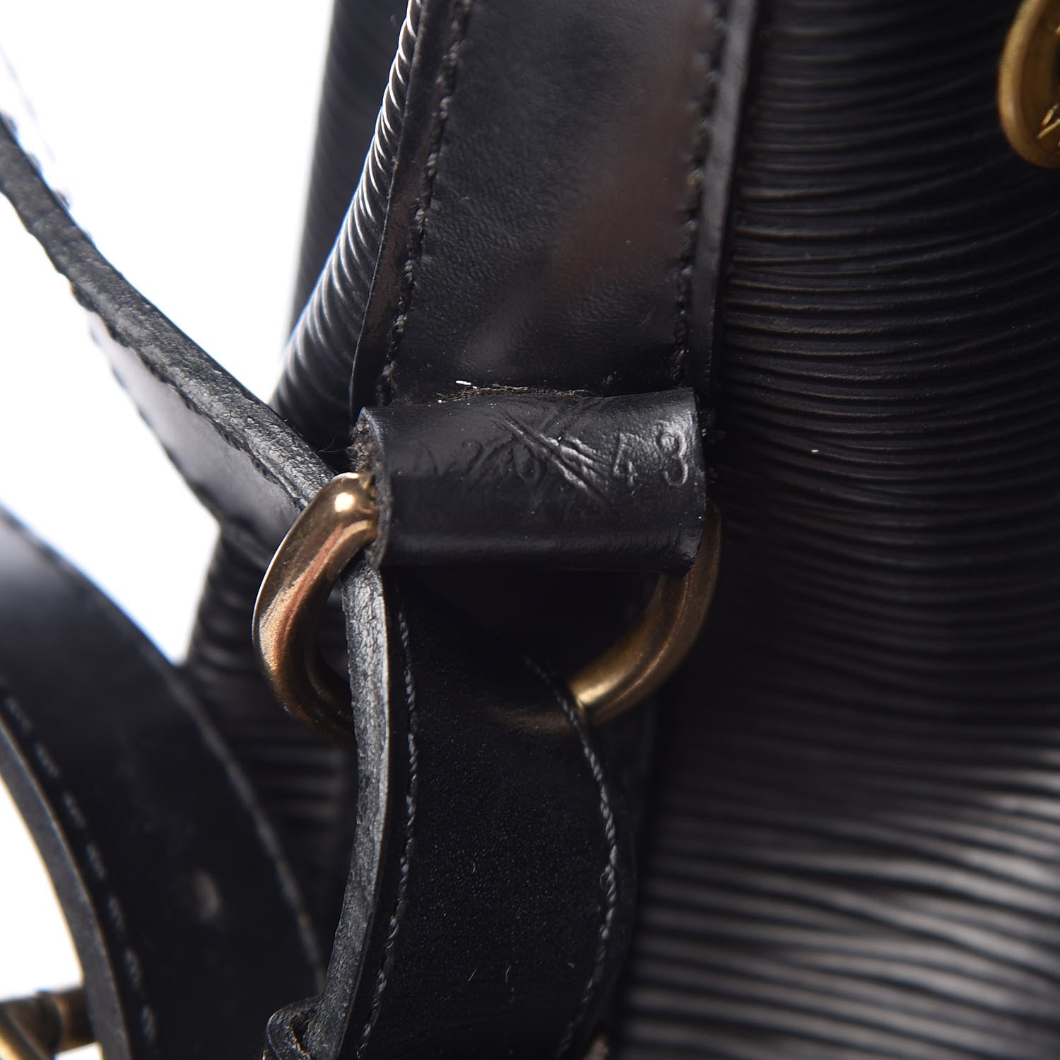 Louis Vuitton Epi Petit Noe Black 8 of 17