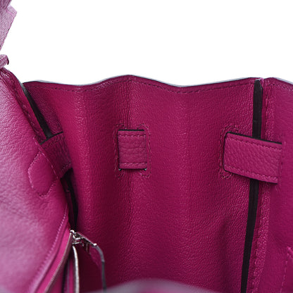 Hermes Togo Birkin 30 Rose Pourpre 12 of 38