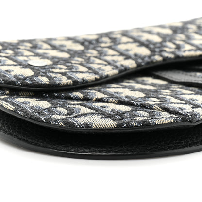 Christian Dior HOMME Oblique Saddle Belt Bag Blue 14 of 16