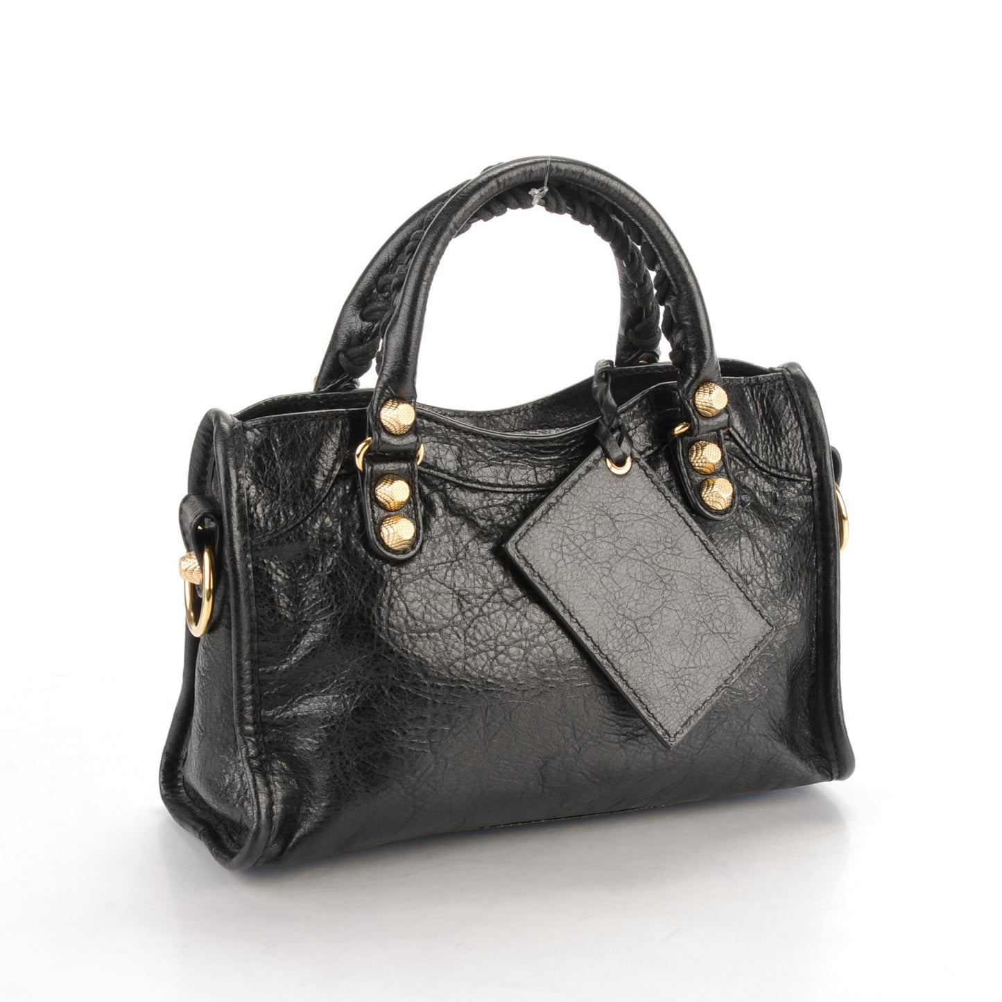 Agneau Giant 12 Gold Hardware Mini City Black