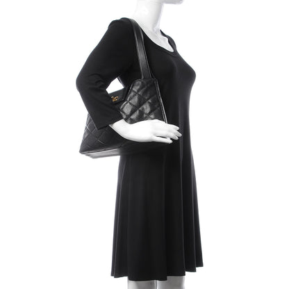 Chanel Caviar Quilted Shoulder Bag Black 2 of 13