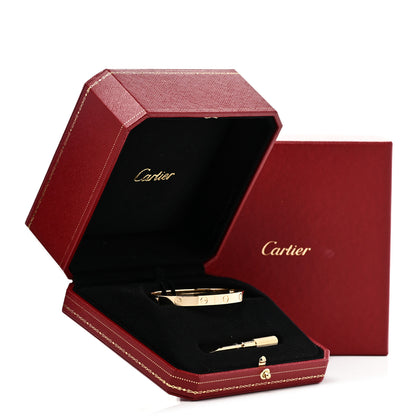 Cartier 18K Yellow Gold LOVE Bracelet 17 5 of 5